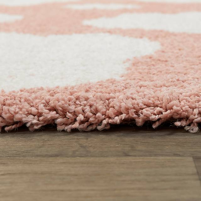 Kids Cotton Candy Sky Pink 3'11 x 5' 7 Rug - Thumbnail - Image 5