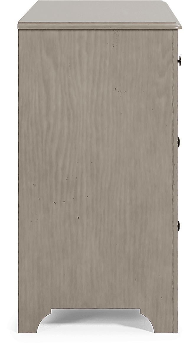 Kids Country Hollow Brown Dresser