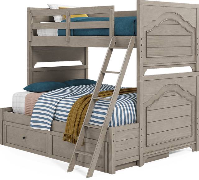 Kids Country Hollow Fawn 4 Pc Twin/Full Bunk Bed - Thumbnail - Image 4