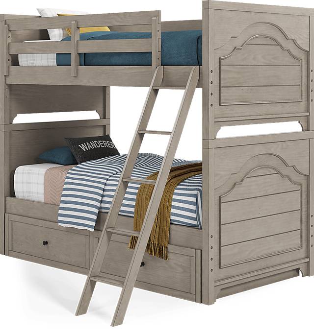 Kids Country Hollow Fawn 4 Pc Twin/Twin Bunk Bed - Thumbnail - Image 4