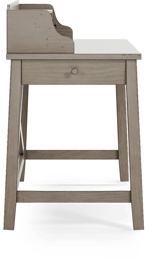 Kids Country Hollow Fawn Desk with Hutch - Thumbnail - Image 3