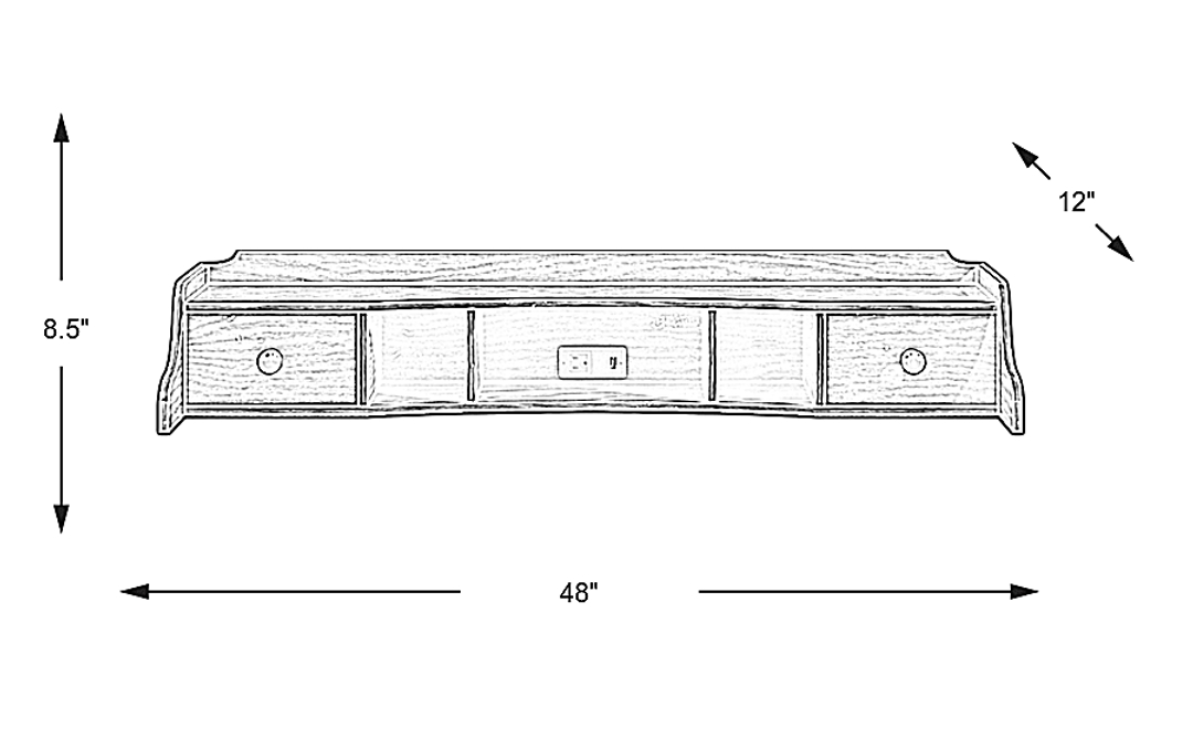 Kids Country Hollow Fawn Hutch