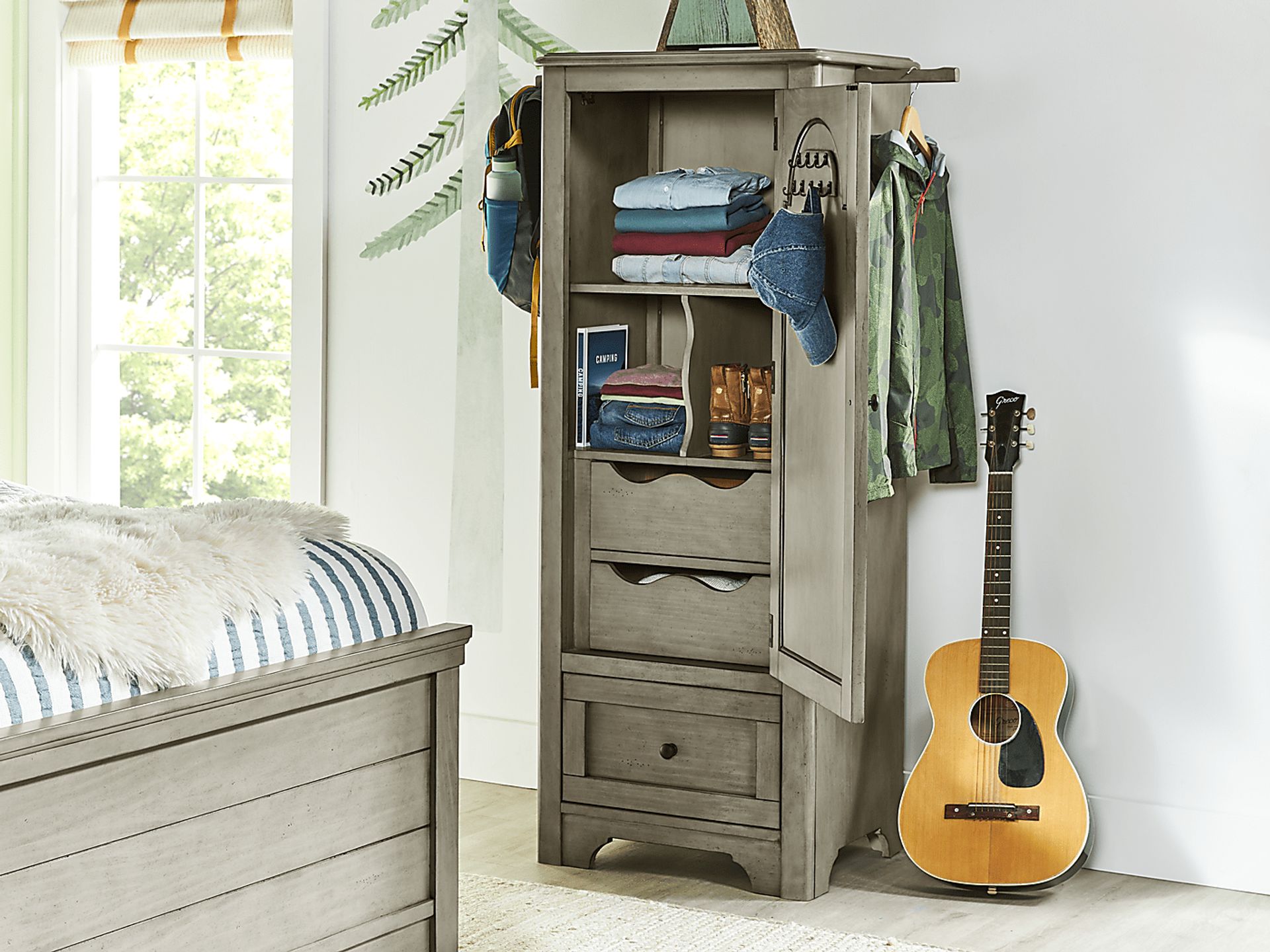 Kids Country Hollow Fawn Mirror Chest - Image 4