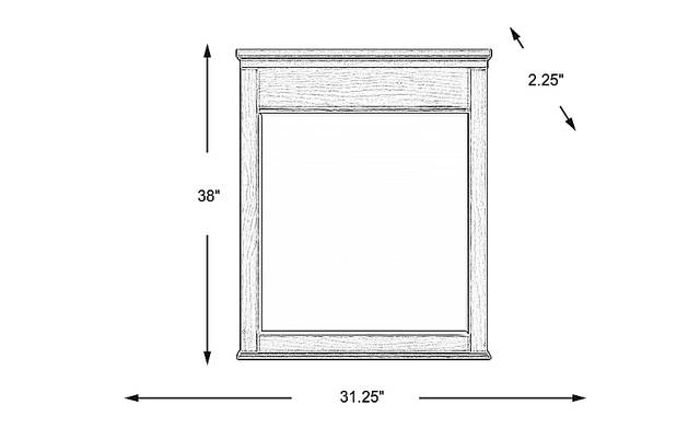Dimension Image. Please refer to the Dimension Tab on this page for dimension details.