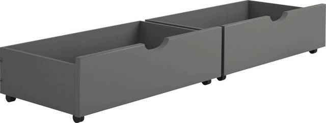Kids Courville Gray Full/Double Twin Bunk Bed - Thumbnail - Image 2