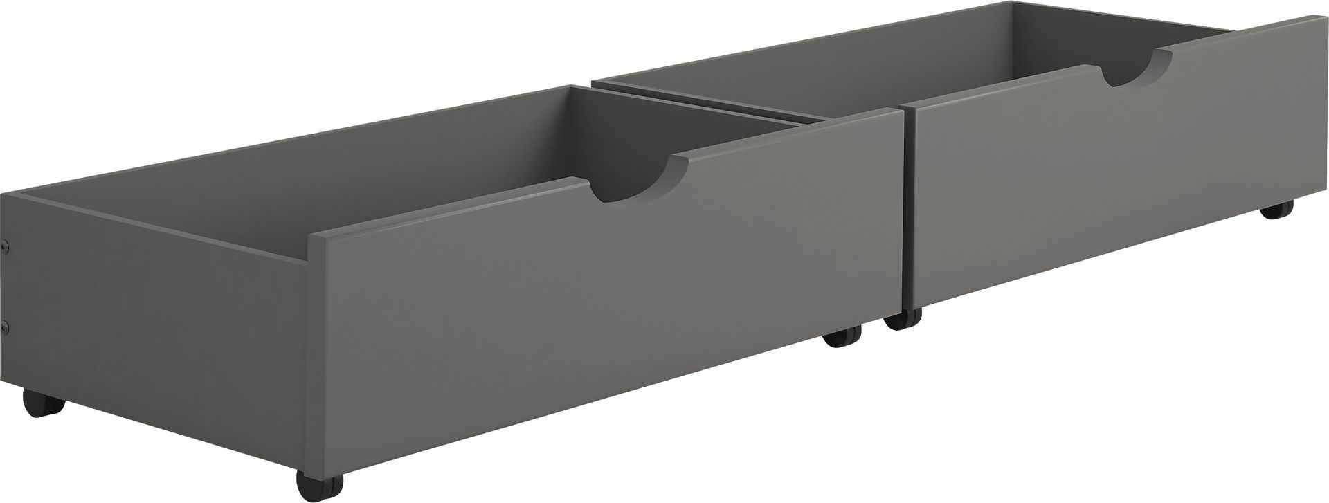 Kids Courville Gray Full/Double Twin Bunk Bed - Image 2