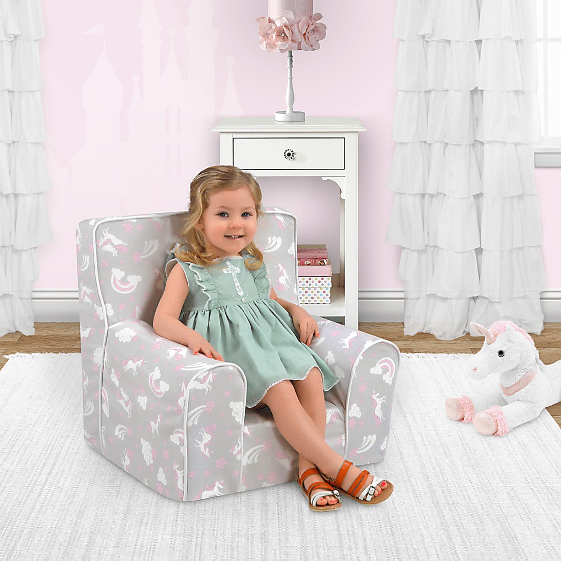 Covey Park Light Gray Toddler Chair - Image 2