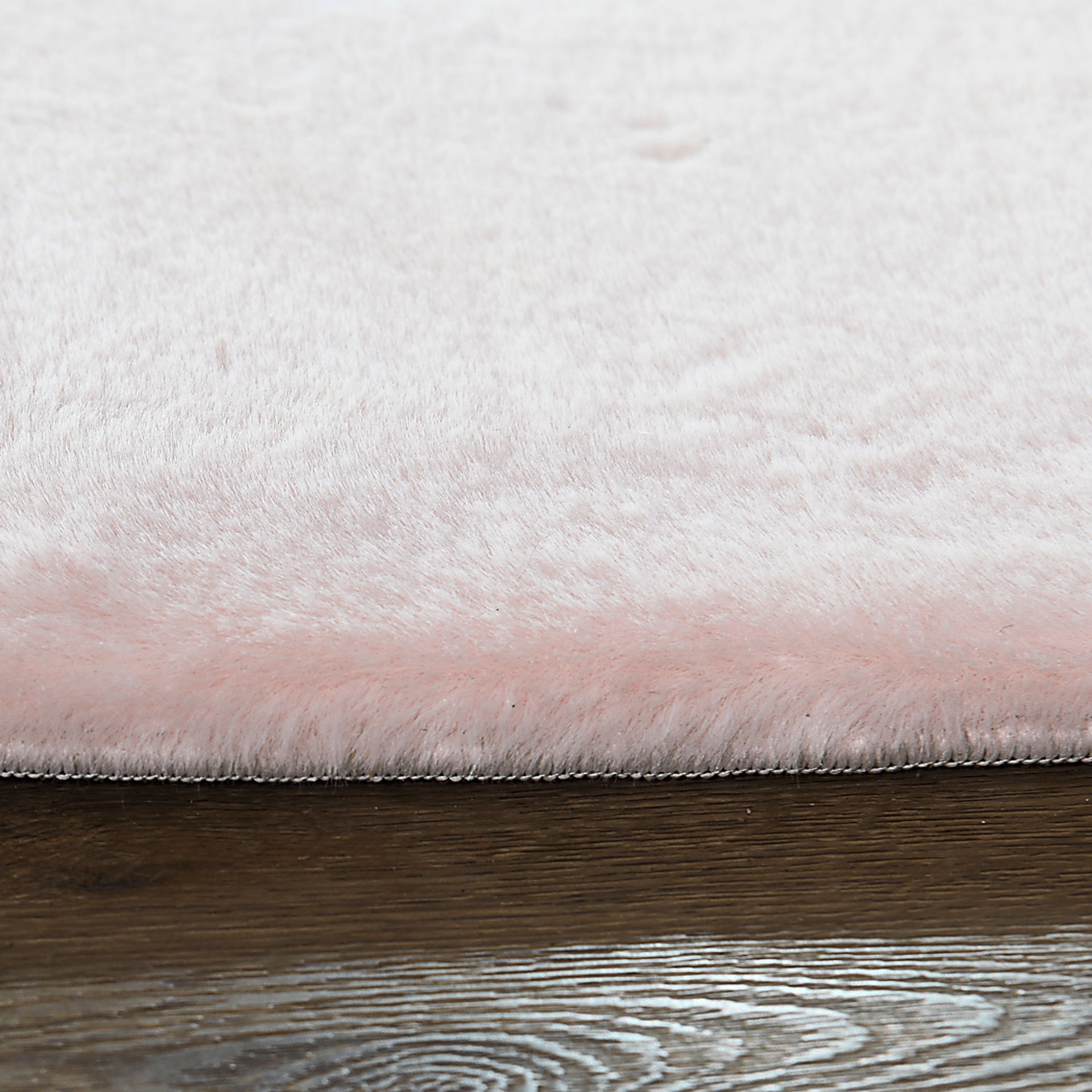 Kids Cozy Fur Pink 7'6 x 9'6 Memory Foam Rug - Image 3