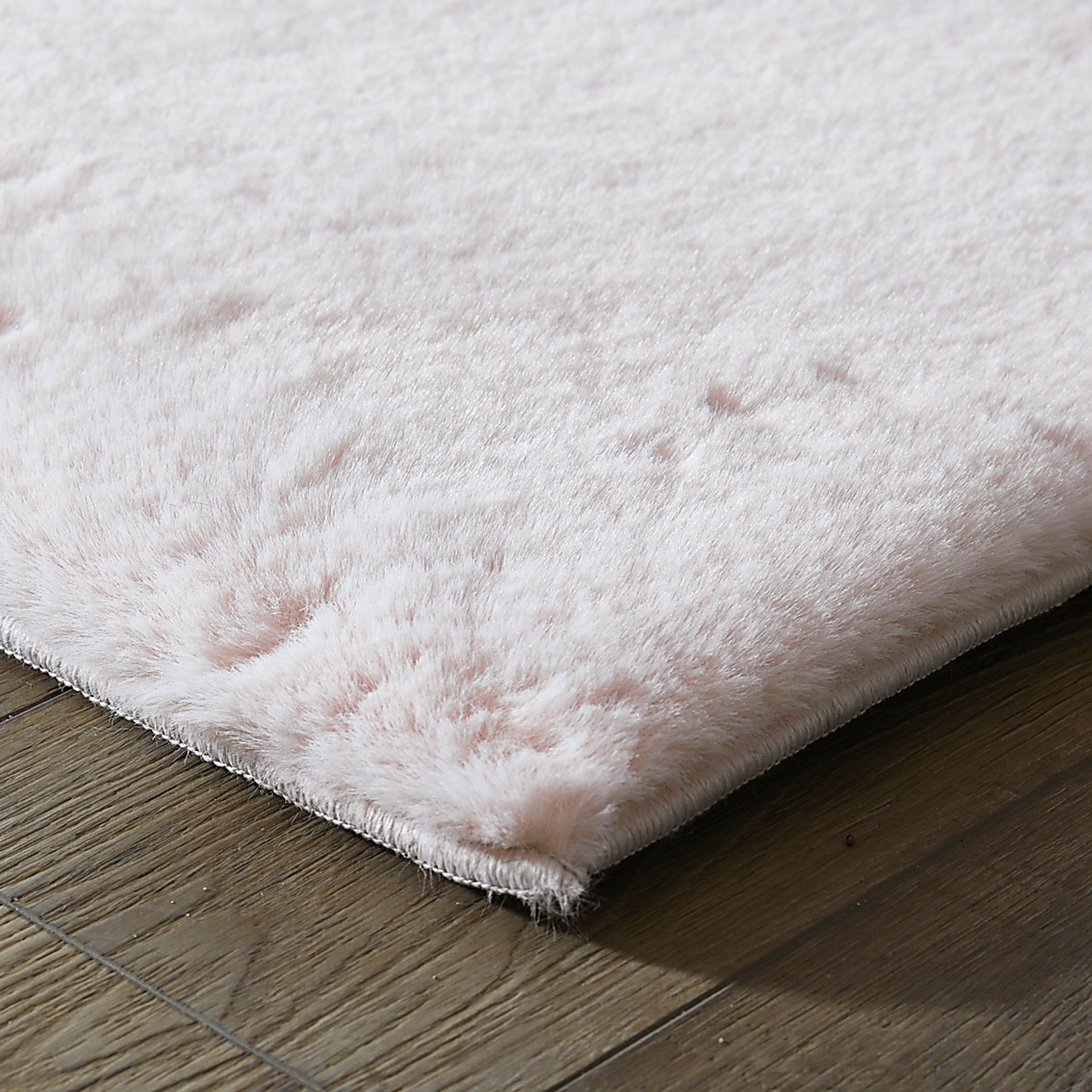 Kids Cozy Fur Pink 7'6 x 9'6 Memory Foam Rug - Image 4