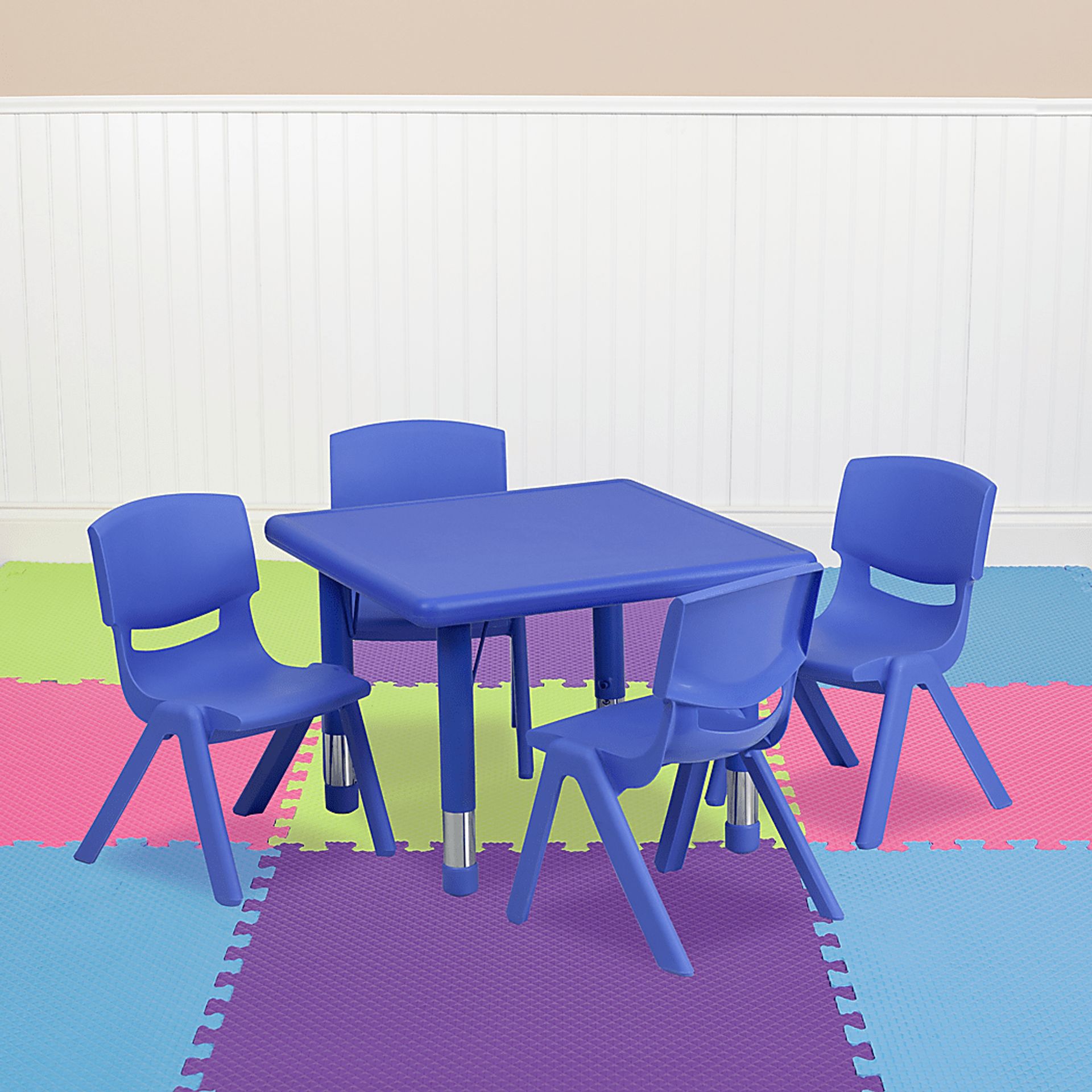Kids Crayo Blue Toddler Table Set - Image 2