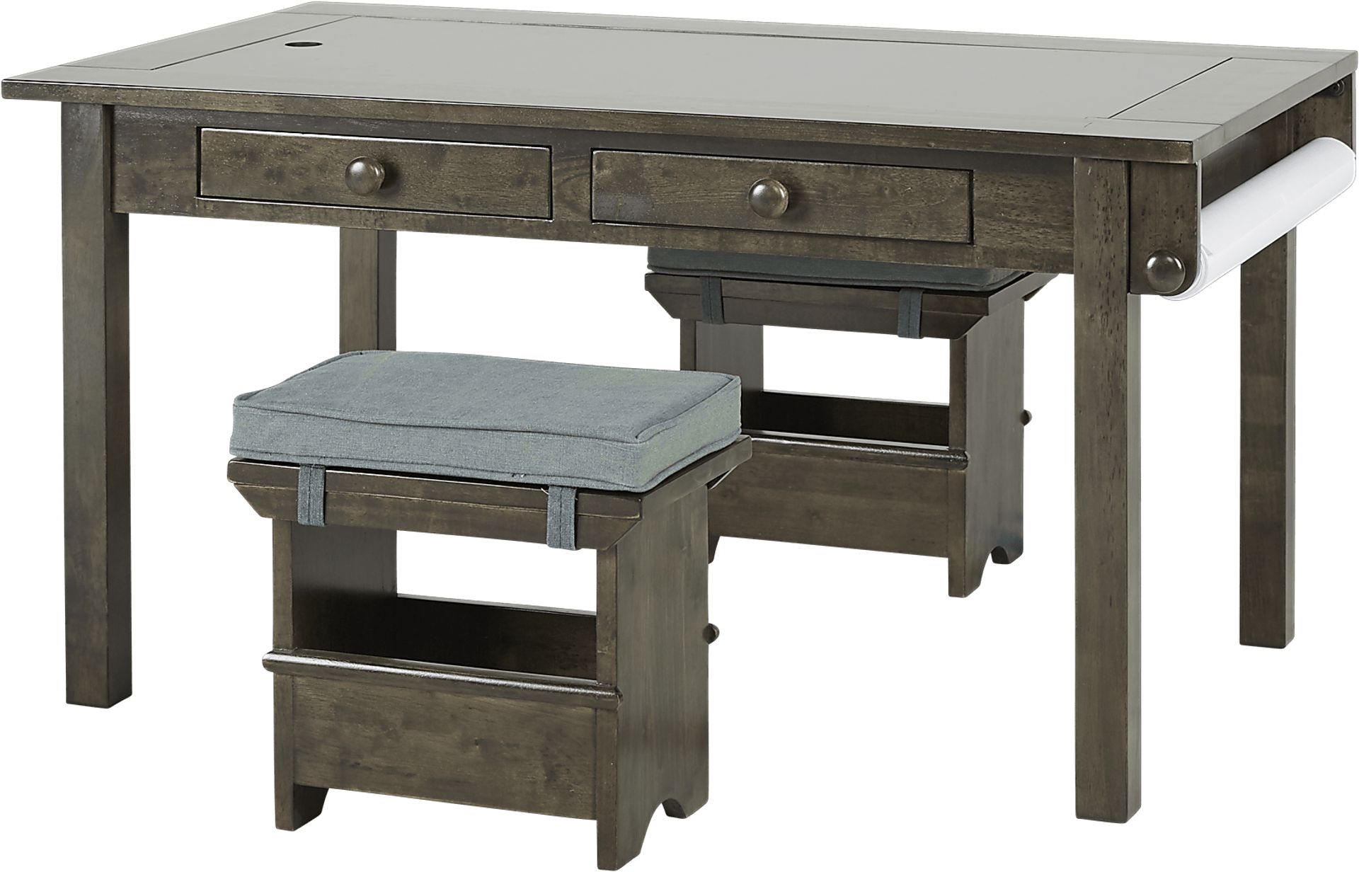 Kids Creativity Charcoal 3 Pc Table Set - Image 2