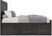 Kids Creekside 2.0 Charcoal 5 Pc Full Panel Bedroom with Storage Side Rail