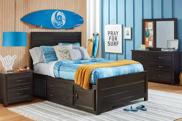 Kids Creekside 2.0 Charcoal Dresser - Thumbnail - Image 2