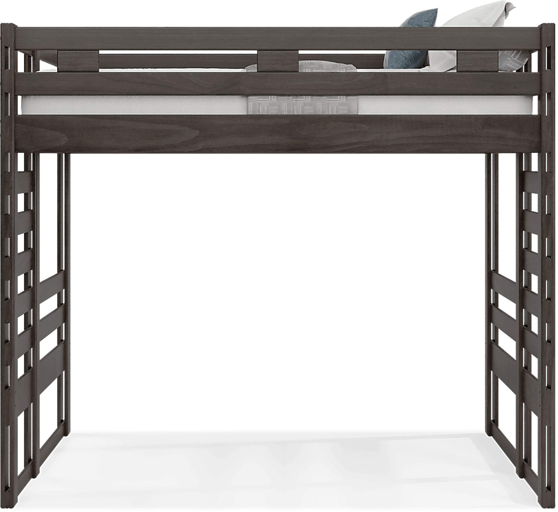 Kids Creekside 2.0 Charcoal Full Loft Bed - Image 3