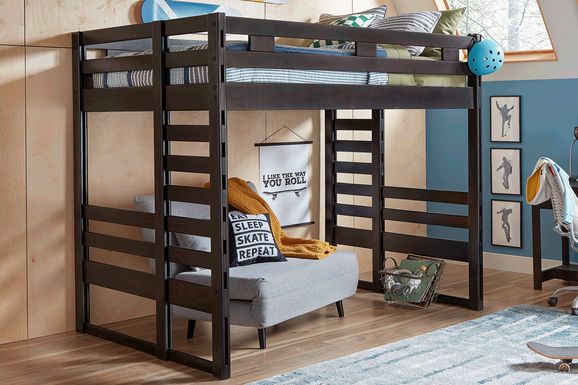 Kids Creekside 2.0 Charcoal Full Loft Bed