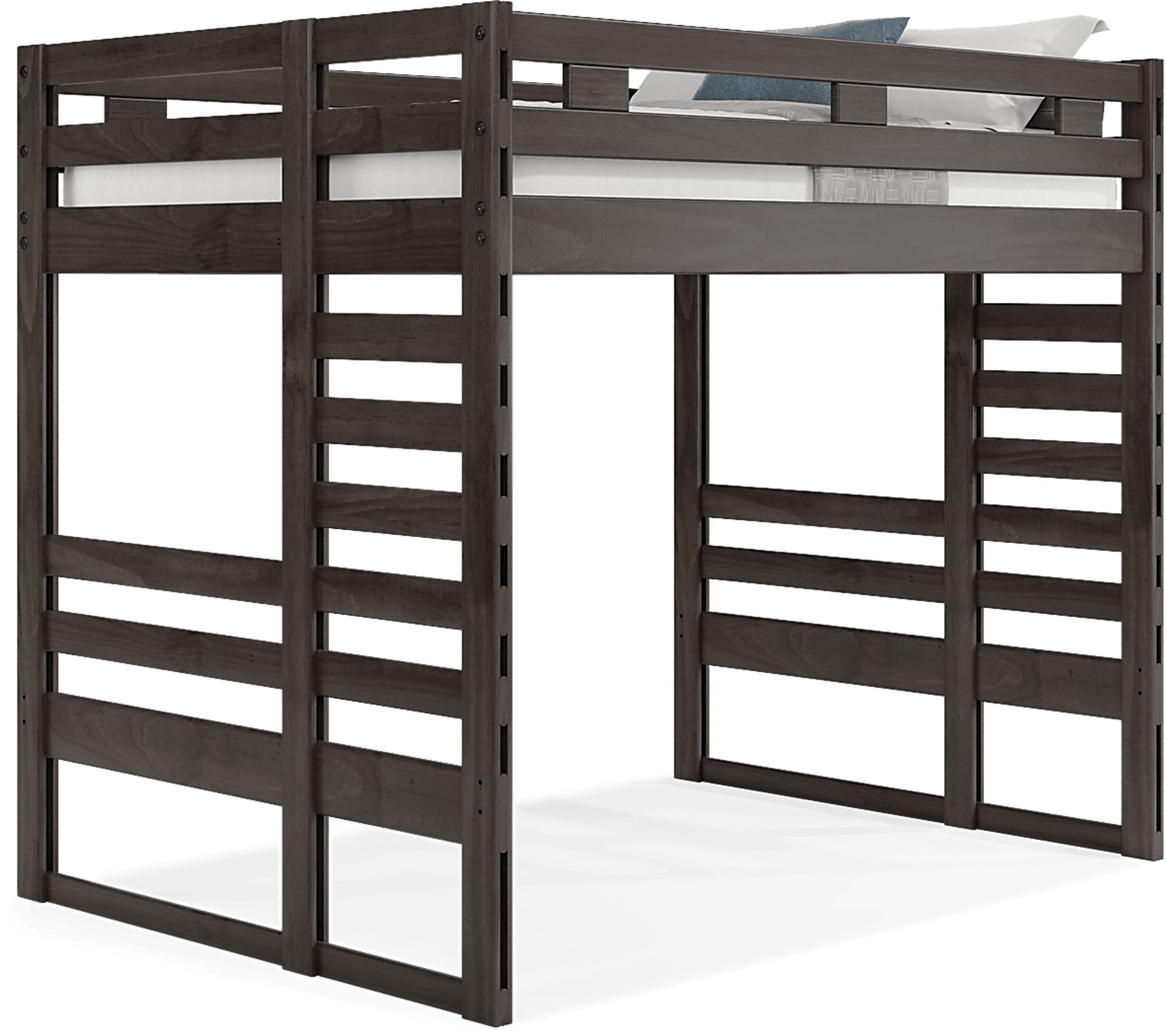 Kids Creekside 2.0 Charcoal Full Loft Bed - Image 1