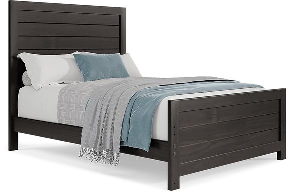 Kids Creekside 2.0 Charcoal Full Panel Bed
