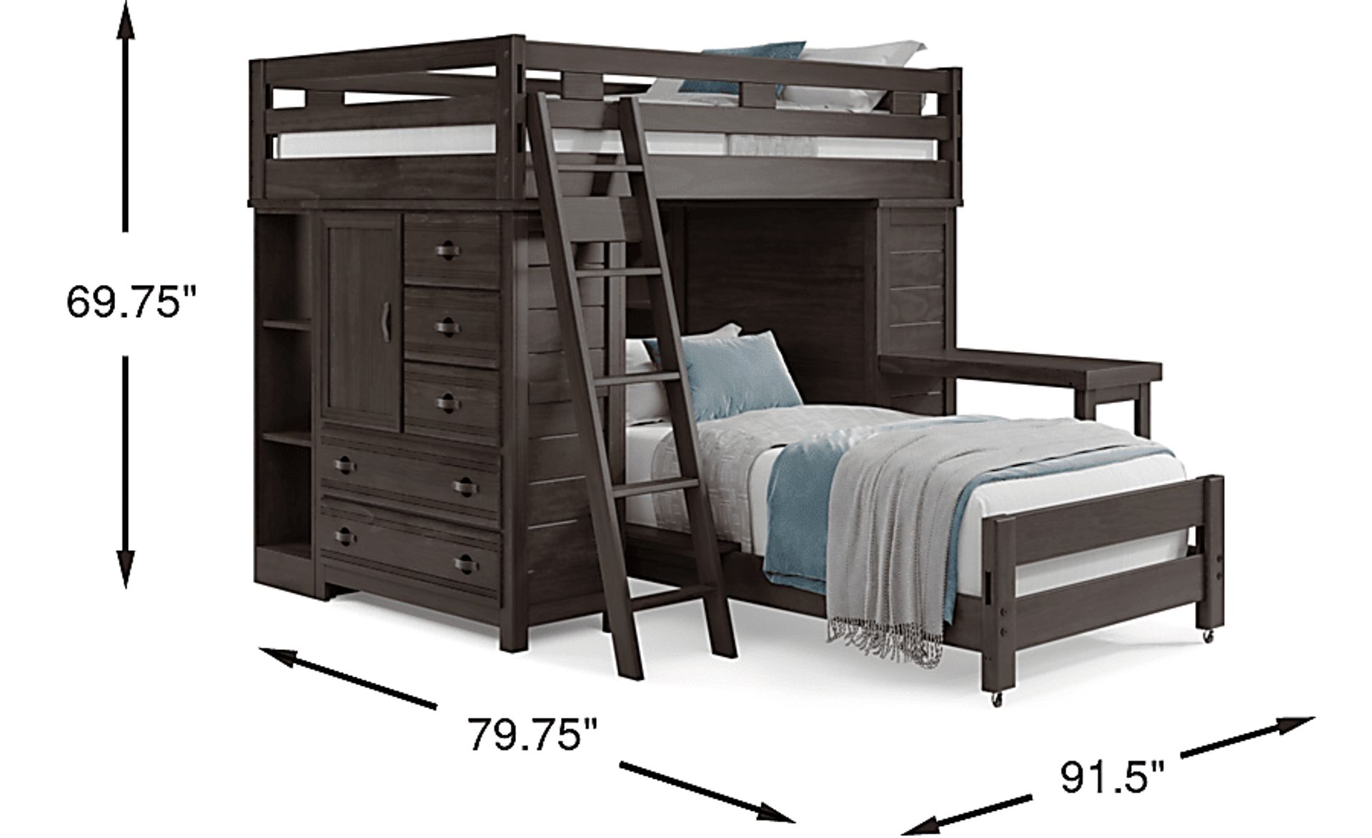 Dimension Image. Please refer to the Dimension Tab on this page for dimension details.