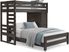 Kids Creekside 2.0 Charcoal Twin/Full Loft with Loft Chest