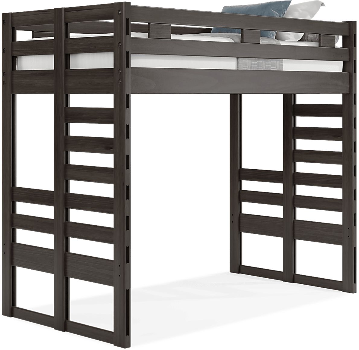 Kids Creekside 2.0 Charcoal Twin Loft Bed