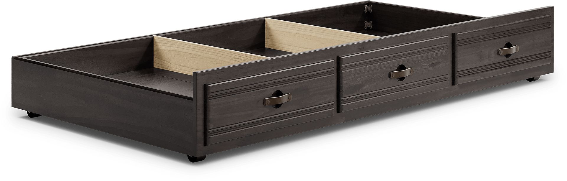 Kids Creekside 2.0 Charcoal Twin Storage Trundle - Image 2