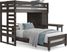 Kids Creekside 2.0 Charcoal Twin/Twin Loft with Loft Chest and Desk Attachment