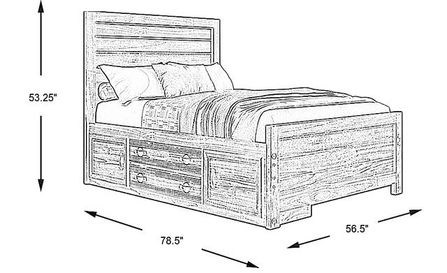 Dimension Image. Please refer to the Dimension Tab on this page for dimension details.