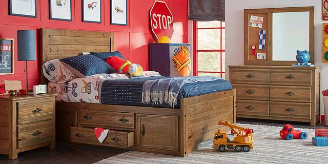 Kids Creekside 2.0 Chestnut Dresser - Thumbnail - Image 3