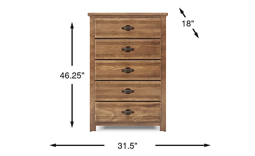 Kids Creekside 2.0 Chestnut Chest