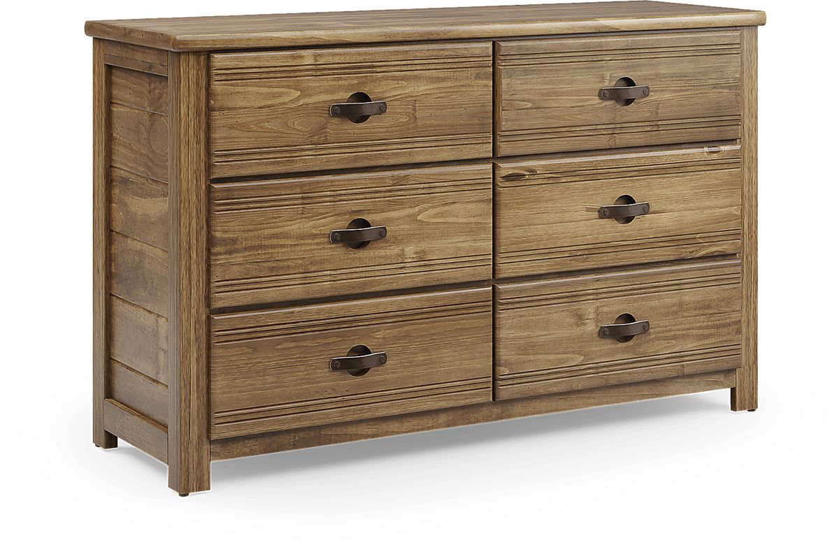 Creekside 2.0 Chestnut Dark Wood Dresser | Rooms to Go