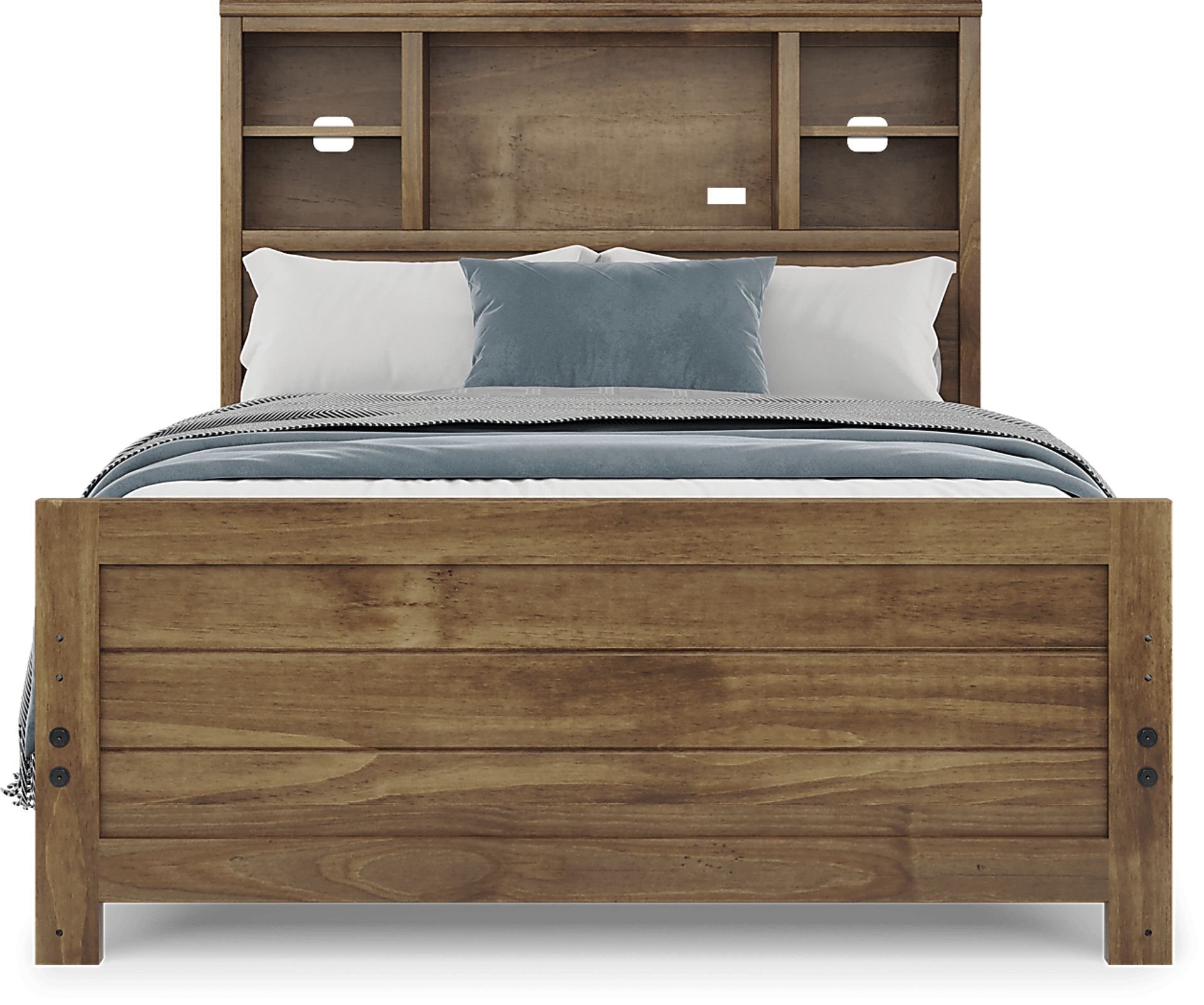 Kids Creekside 2.0 Chestnut Full Bookcase Bed - Image 3