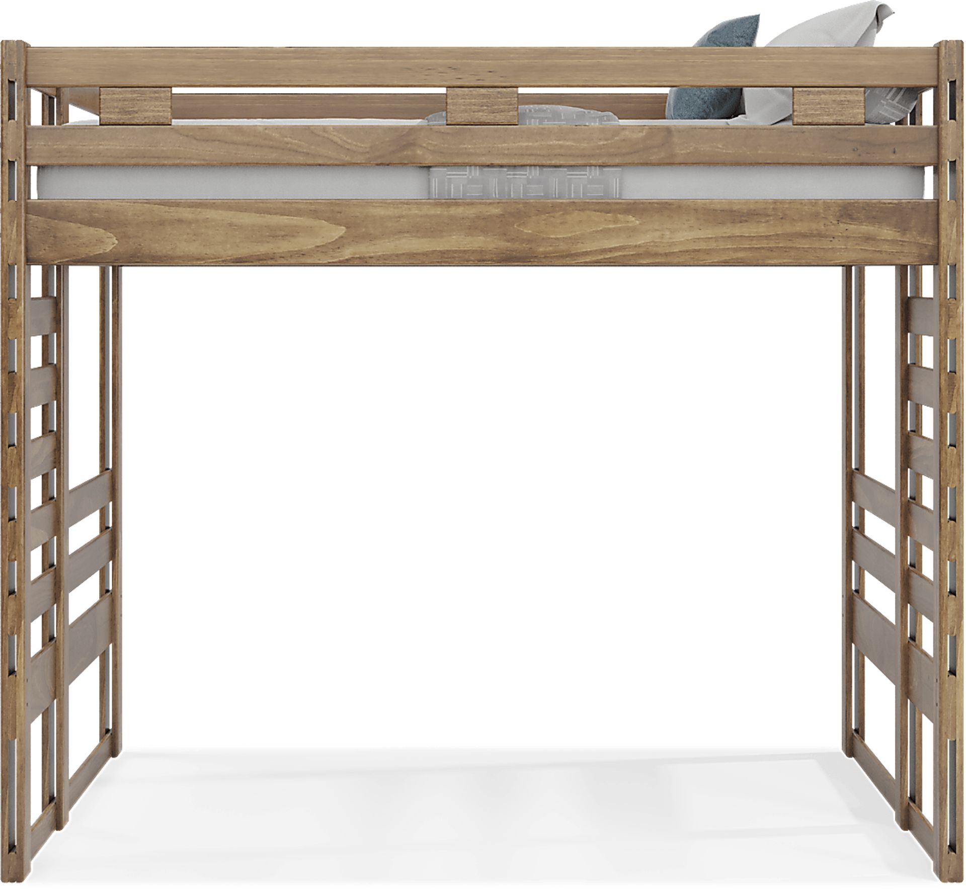 Kids Creekside 2.0 Chestnut Full Loft Bed - Image 2