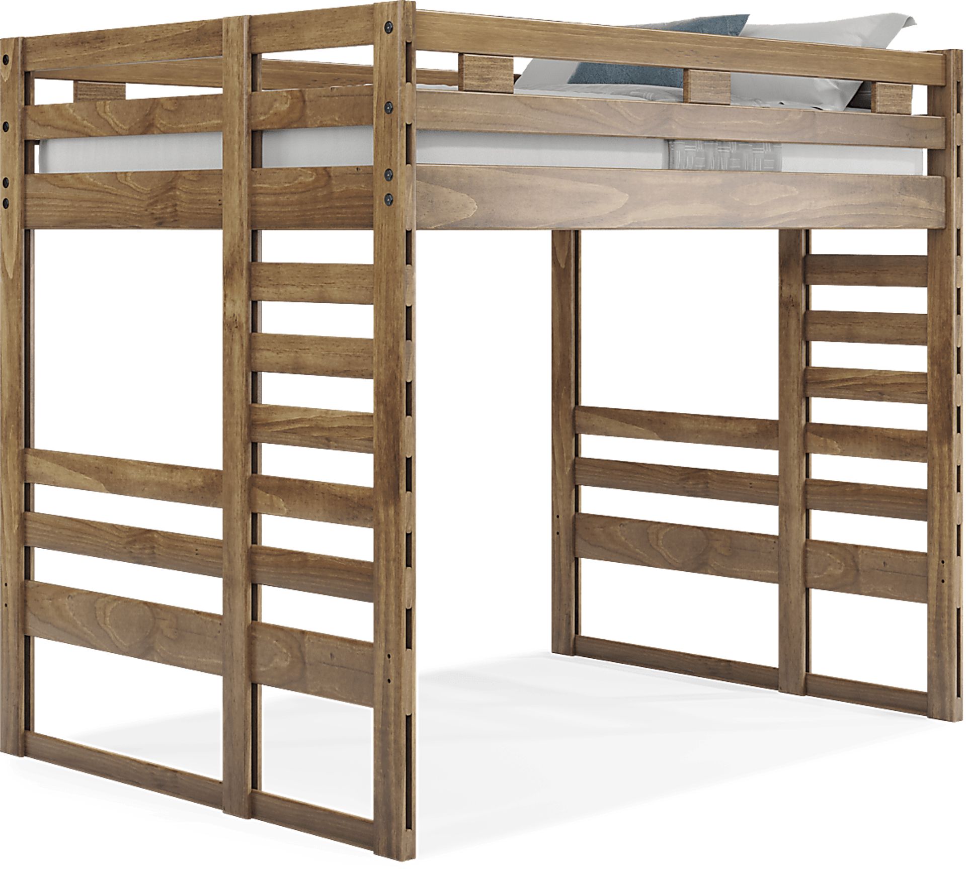 Kids Creekside 2.0 Chestnut Full Loft Bed - Image 1