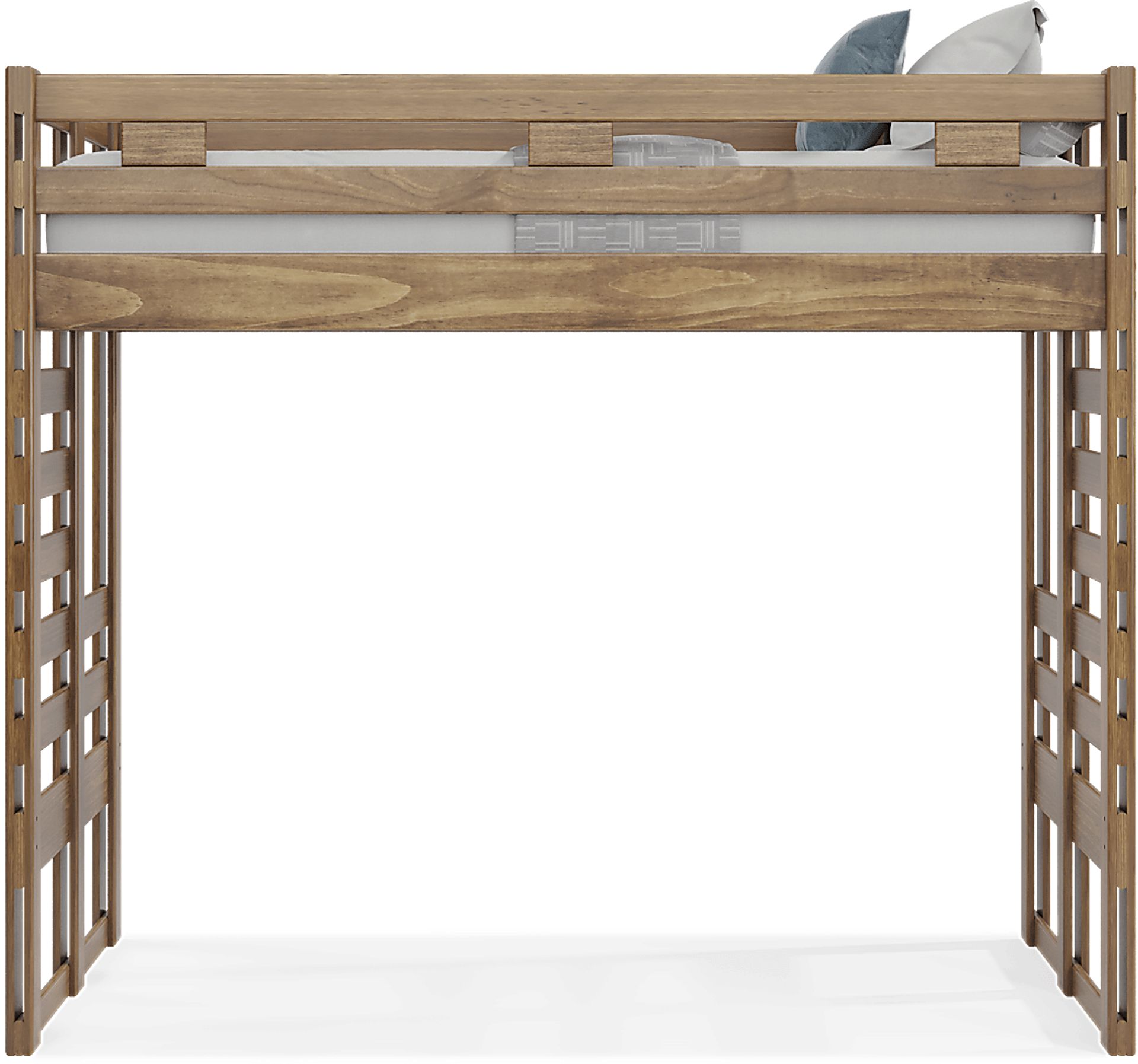 Kids Creekside 2.0 Chestnut Twin Loft Bed - Image 2