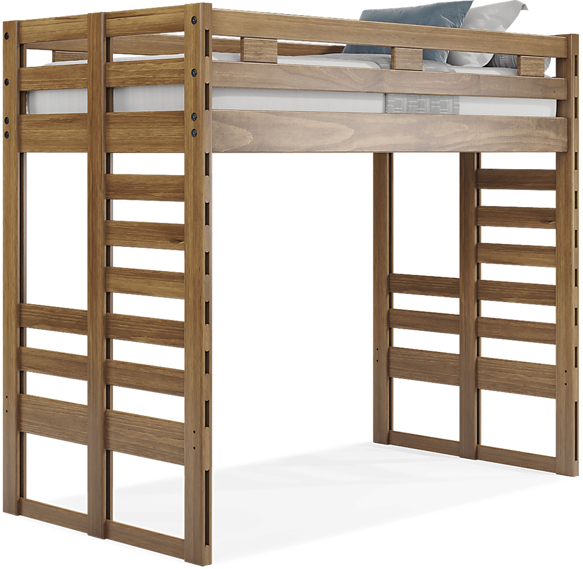 Kids Creekside 2.0 Chestnut Twin Loft Bed - Image 1