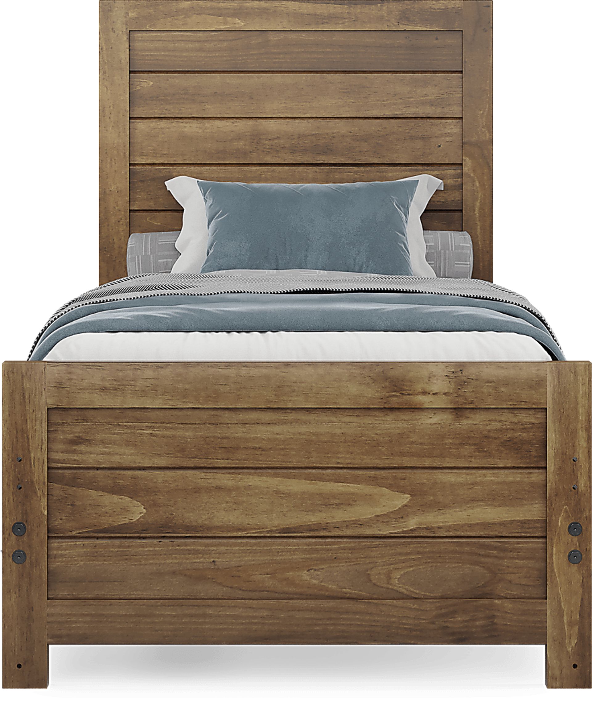 Kids Creekside 2.0 Chestnut Twin Panel Bed - Image 3