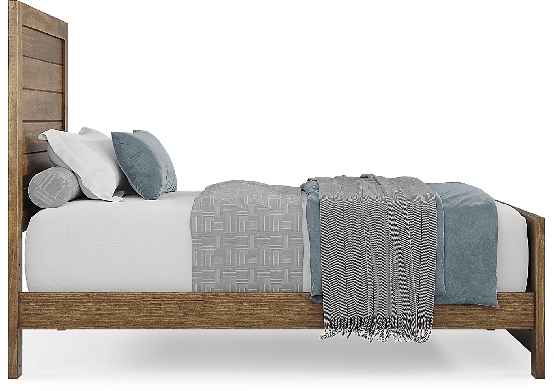 Kids Creekside 2.0 Chestnut Twin Panel Bed - Image 4