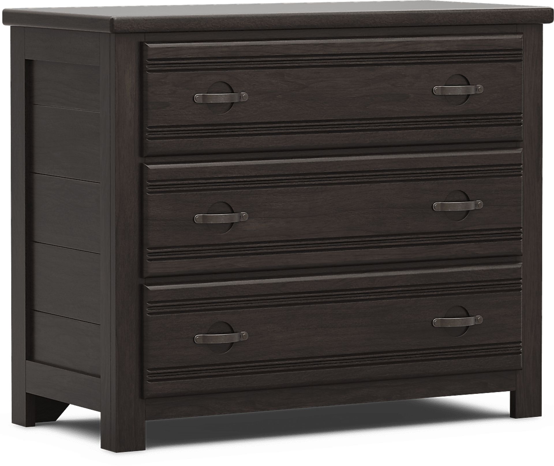 Kids Creekside 3.0 Charcoal 3-Drawer Chest - Image 2