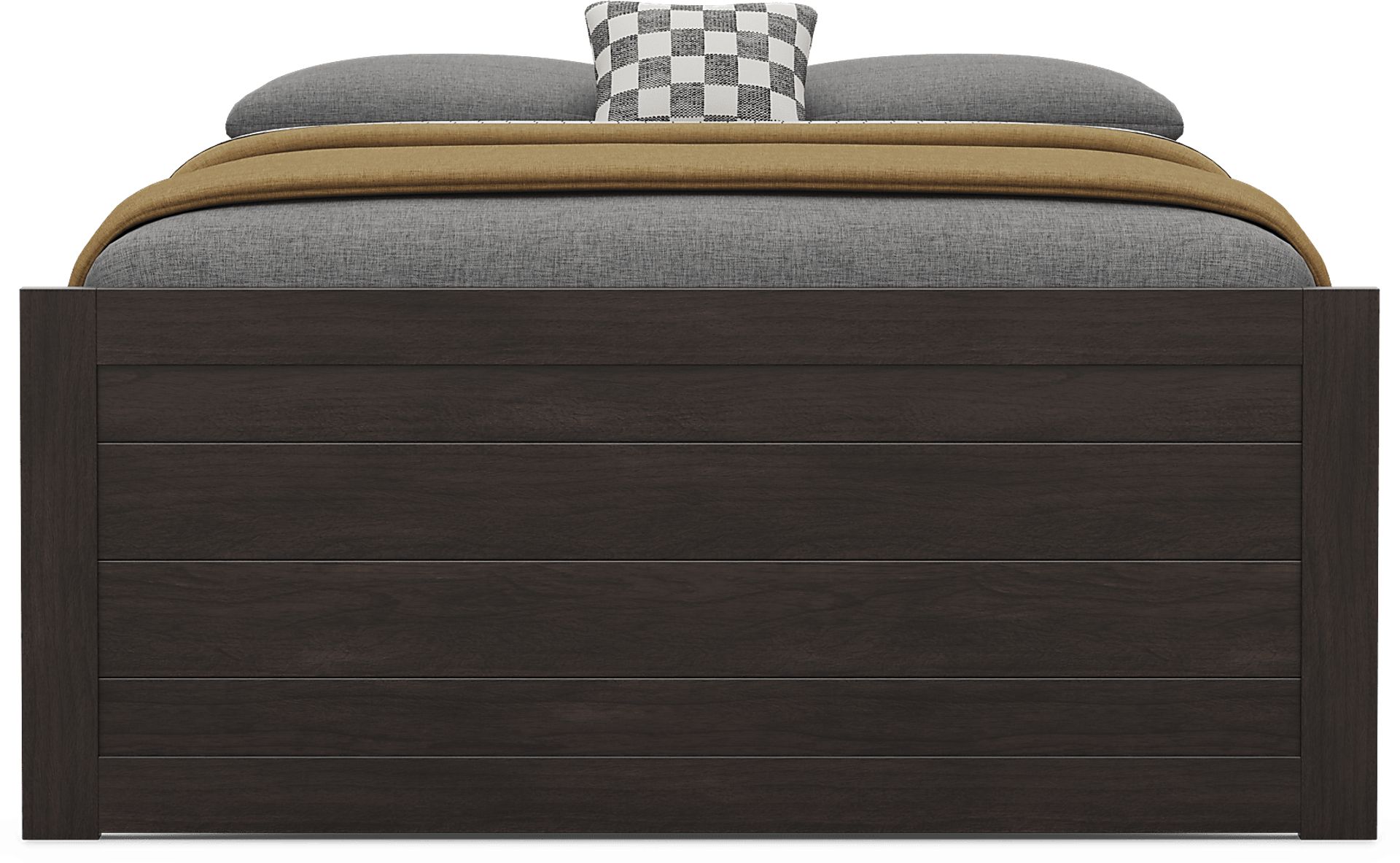 Kids Creekside 3.0 Charcoal Full Low Profile Bed - Image 2