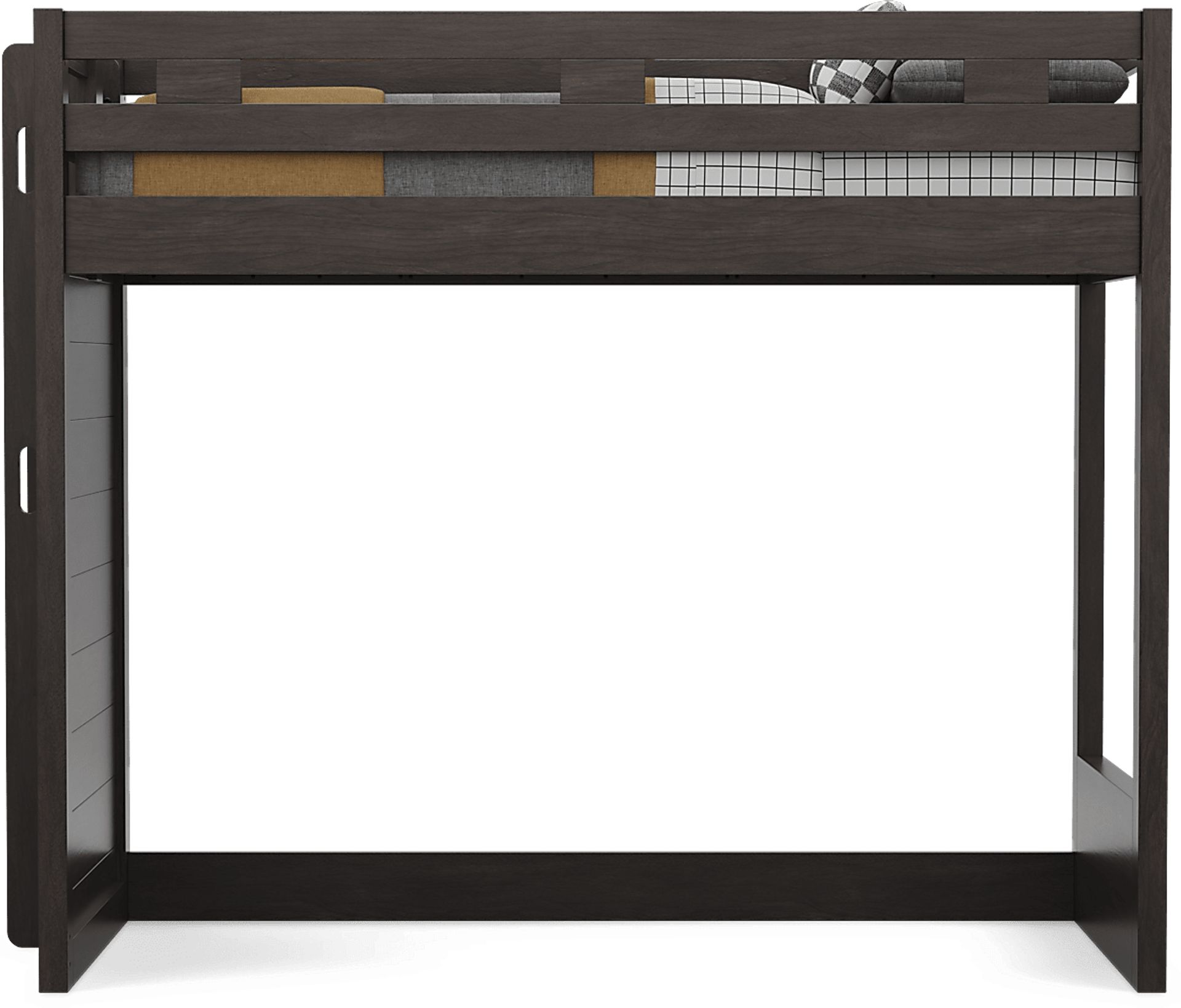 Kids Creekside 3.0 Charcoal Twin Loft - Image 5