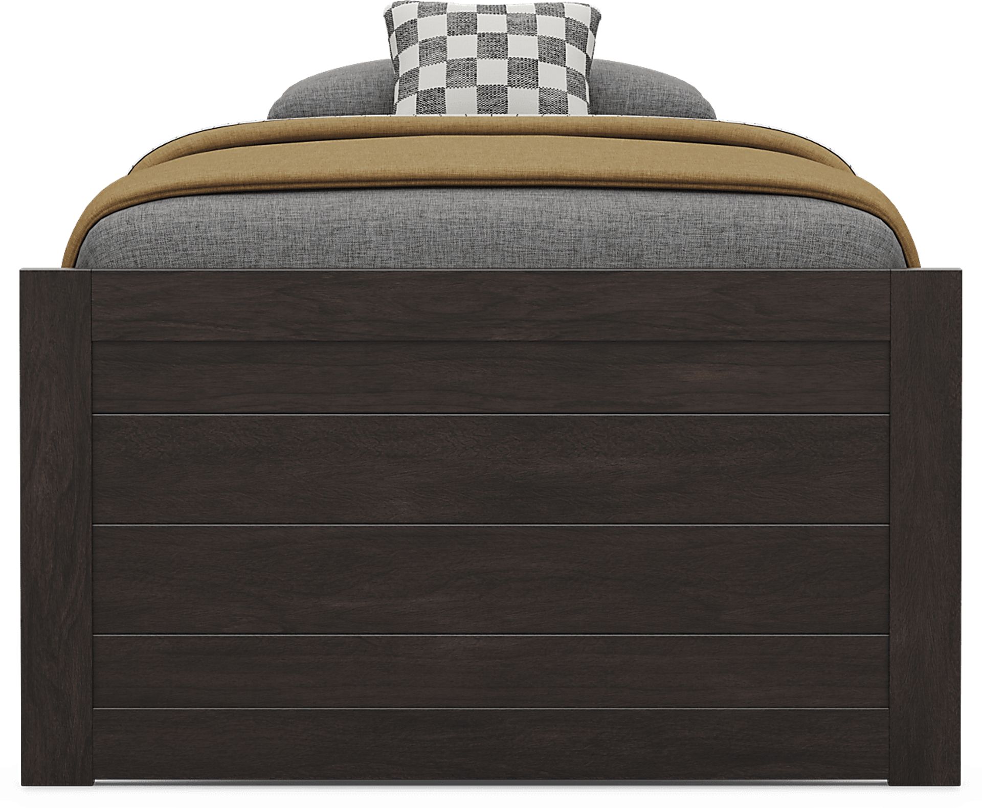 Kids Creekside 3.0 Charcoal Twin Low Profile Bed - Image 2