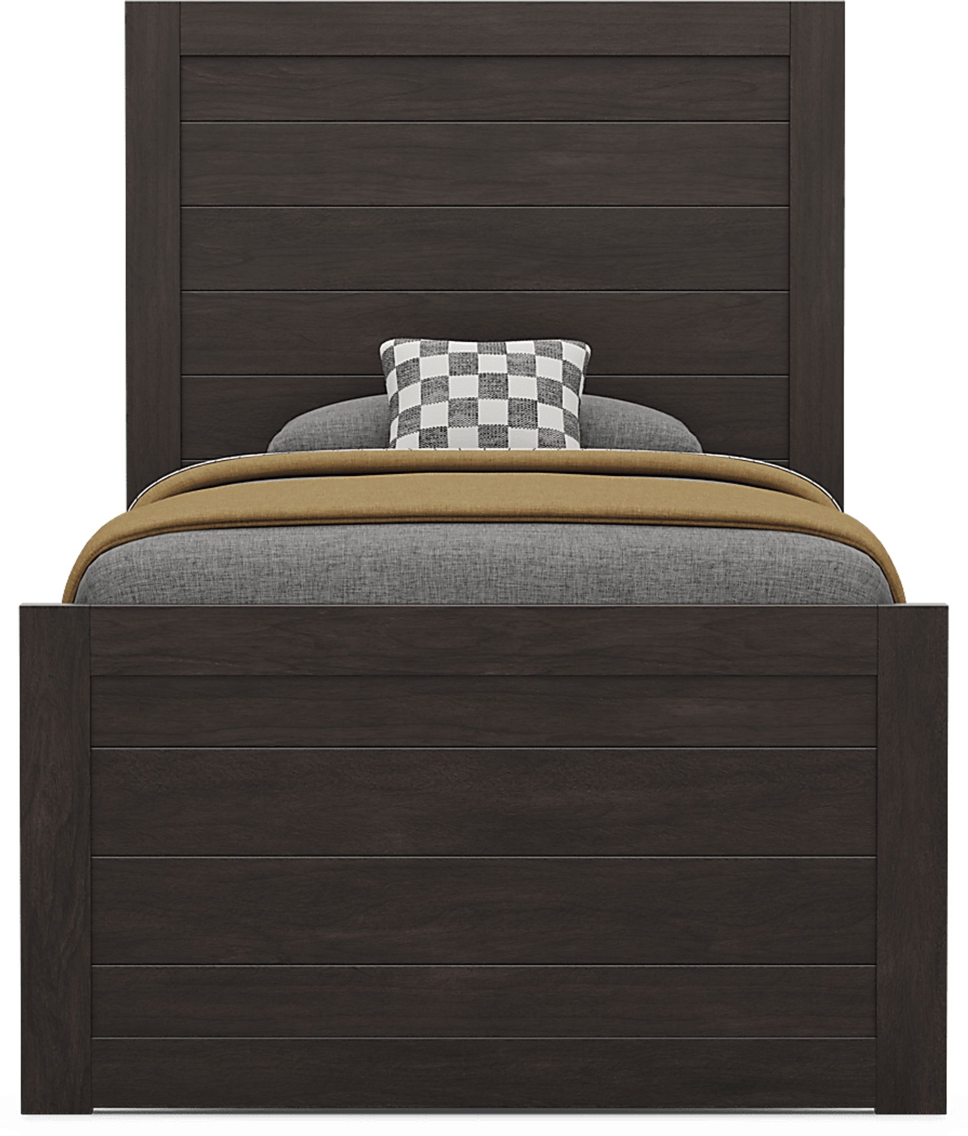 Kids Creekside 3.0 Charcoal Twin XL Panel Bed - Image 2