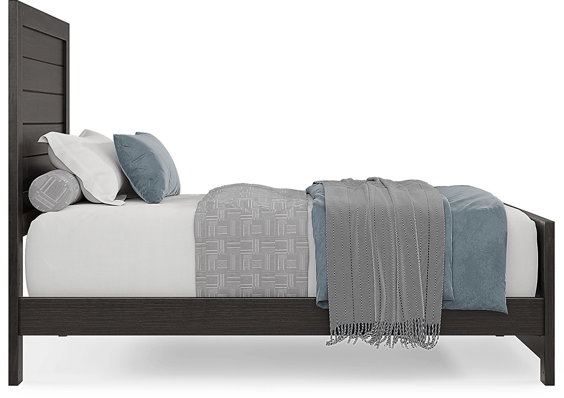 Kids Creekside 3.0 Charcoal Twin XL Panel Bed - Image 3
