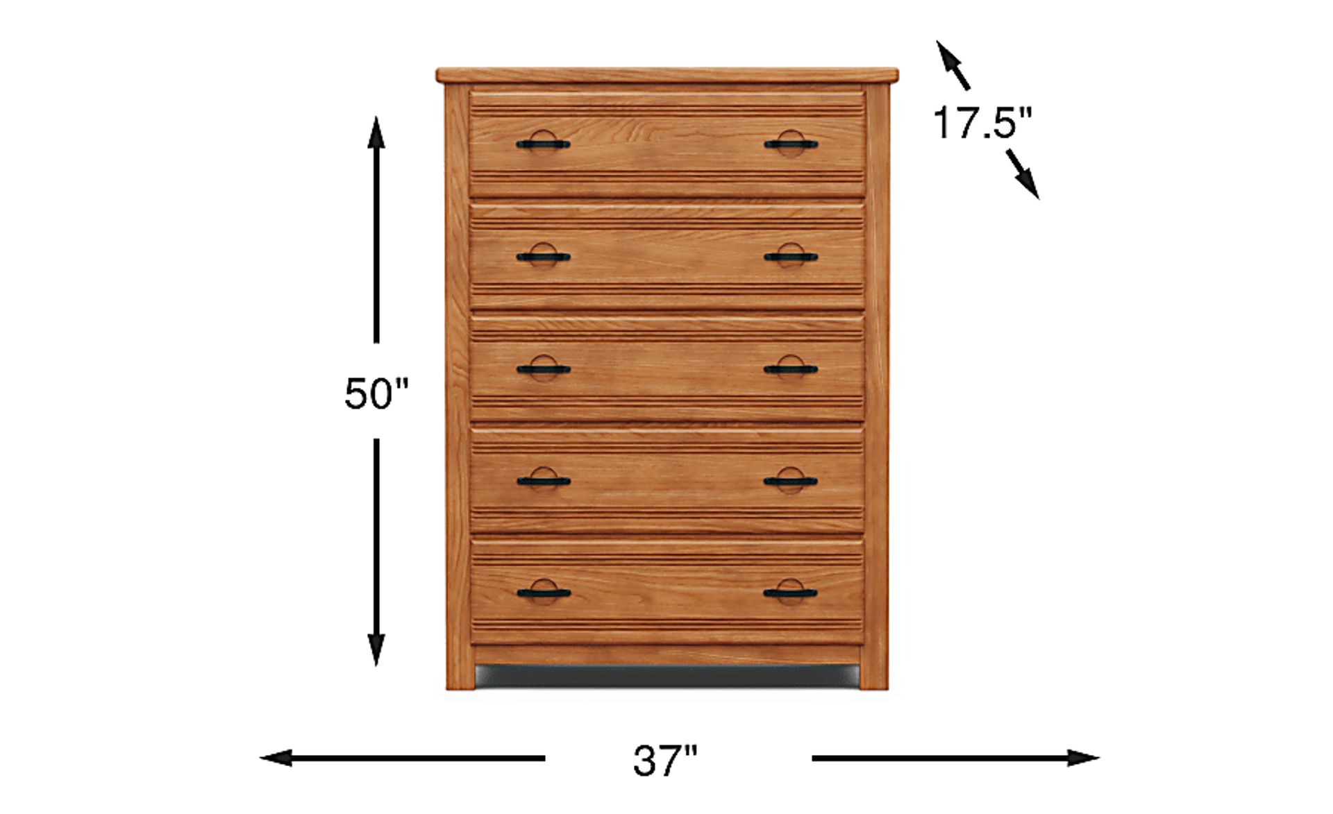 Dimension Image. Please refer to the Dimension Tab on this page for dimension details.