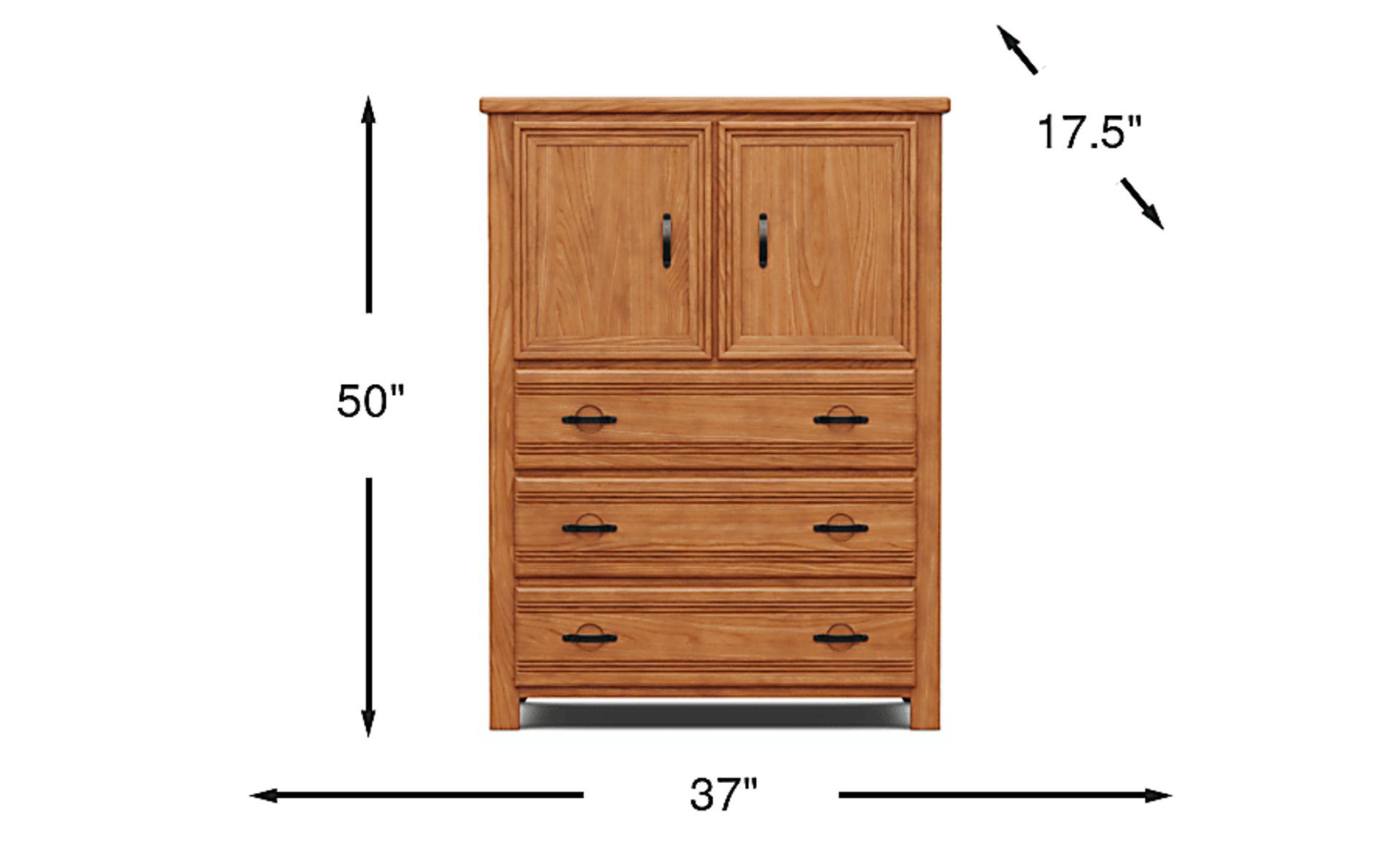Dimension Image. Please refer to the Dimension Tab on this page for dimension details.