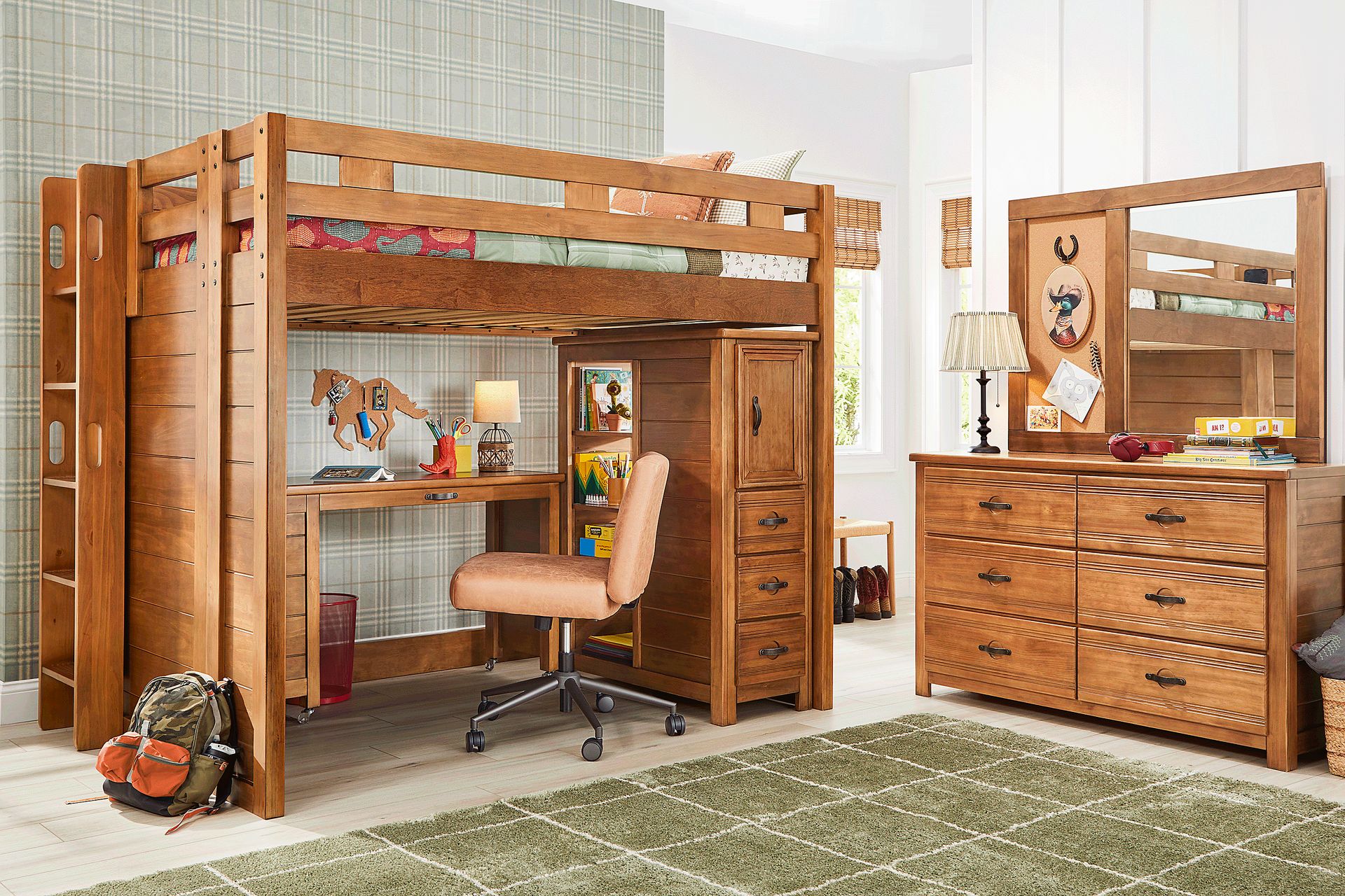 Kids Creekside 3.0 Chestnut Color Twin Loft - Image 3