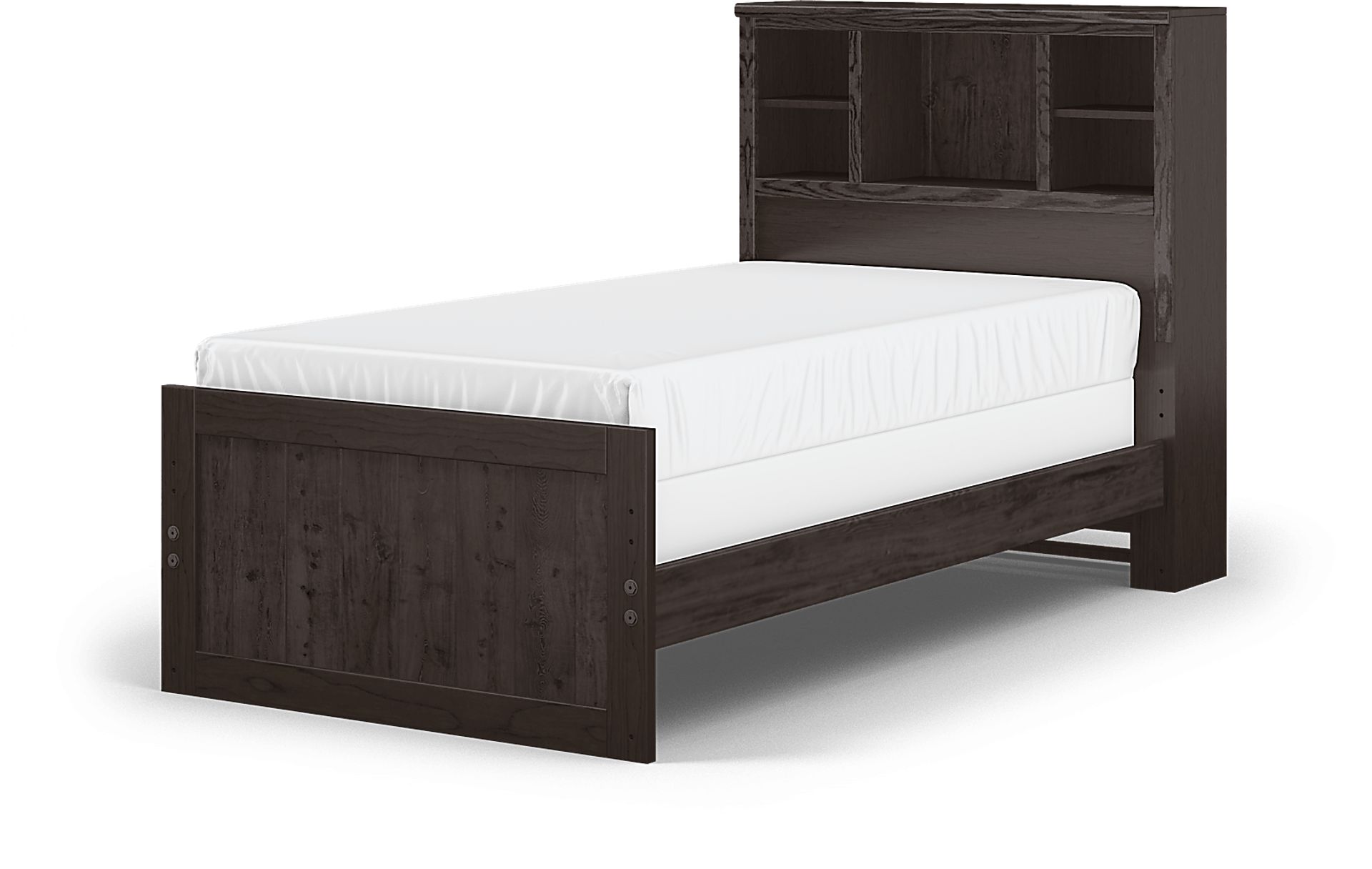 Kids Creekside Charcoal 3 Pc Twin Bookcase Bed - Image 2