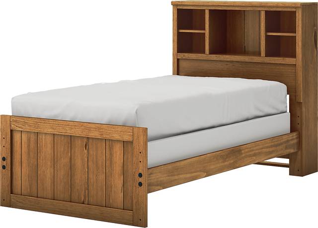 Kids Creekside Chestnut 3 Pc Twin Bookcase Bed - Thumbnail - Image 2