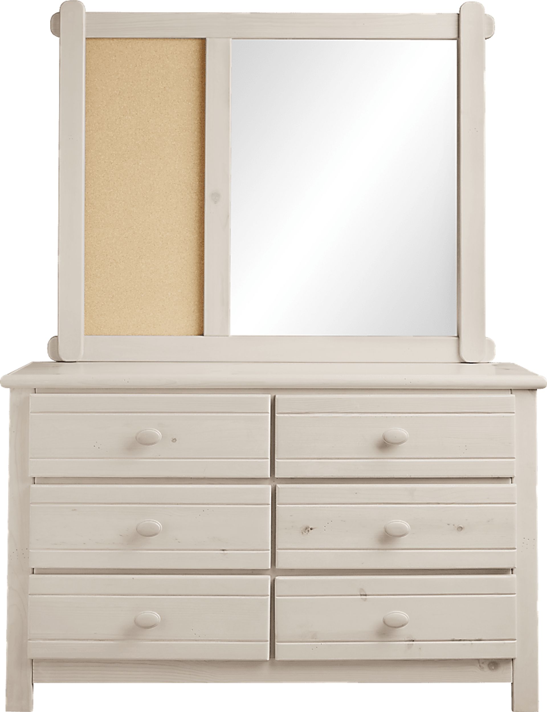 Kids Creekside Stone Wash Dresser & Mirror Set - Image 1