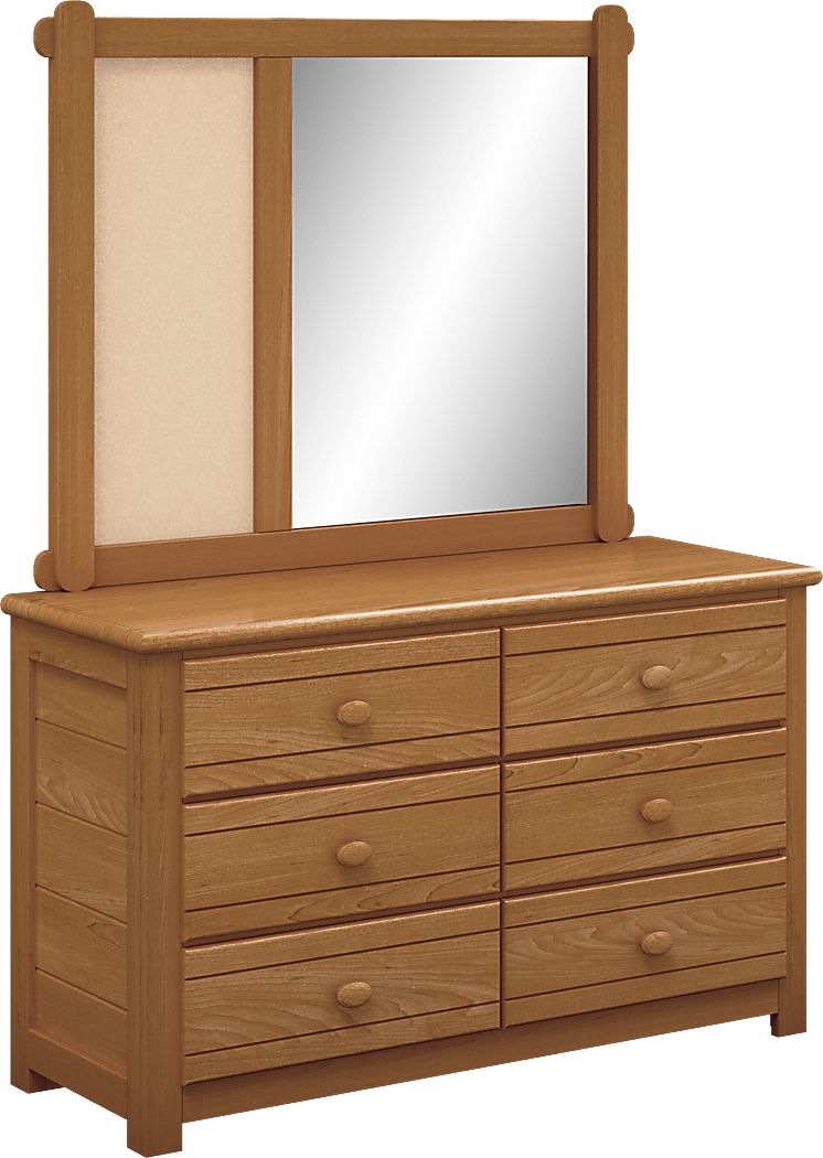 Kids Creekside Taffy Dresser & Mirror Set Rooms To Go